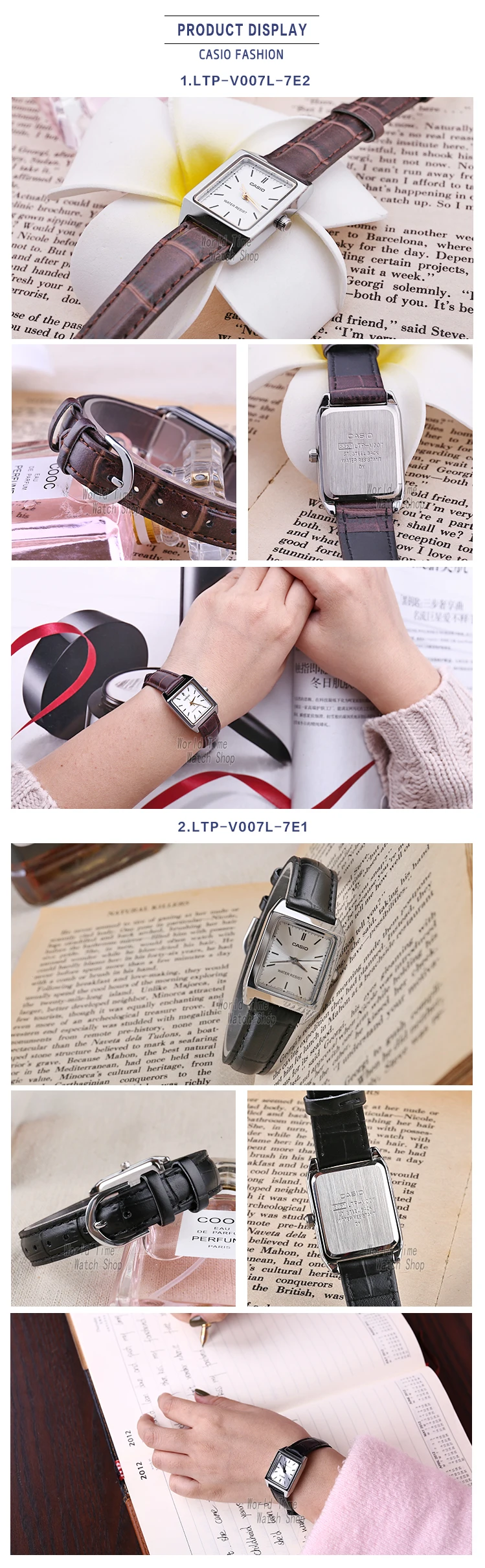 Casio Watch Women Watches Top Brand Luxury Set Waterproof Quartz Watch Women Ladies Watch Gifts Clock Sport Watch Reloj Mujer