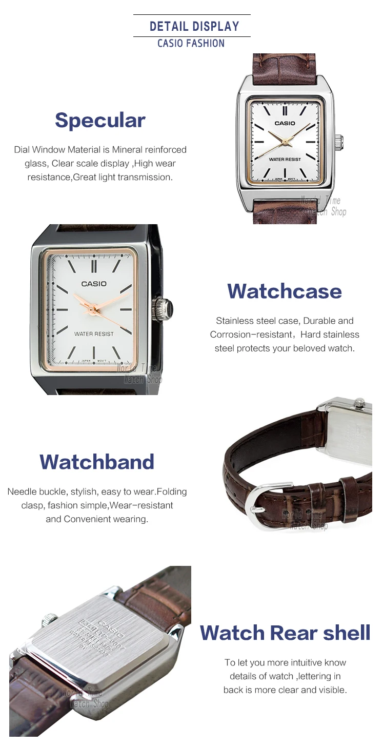 Casio Watch Women Watches Top Brand Luxury Set Waterproof Quartz Watch Women Ladies Watch Gifts Clock Sport Watch Reloj Mujer