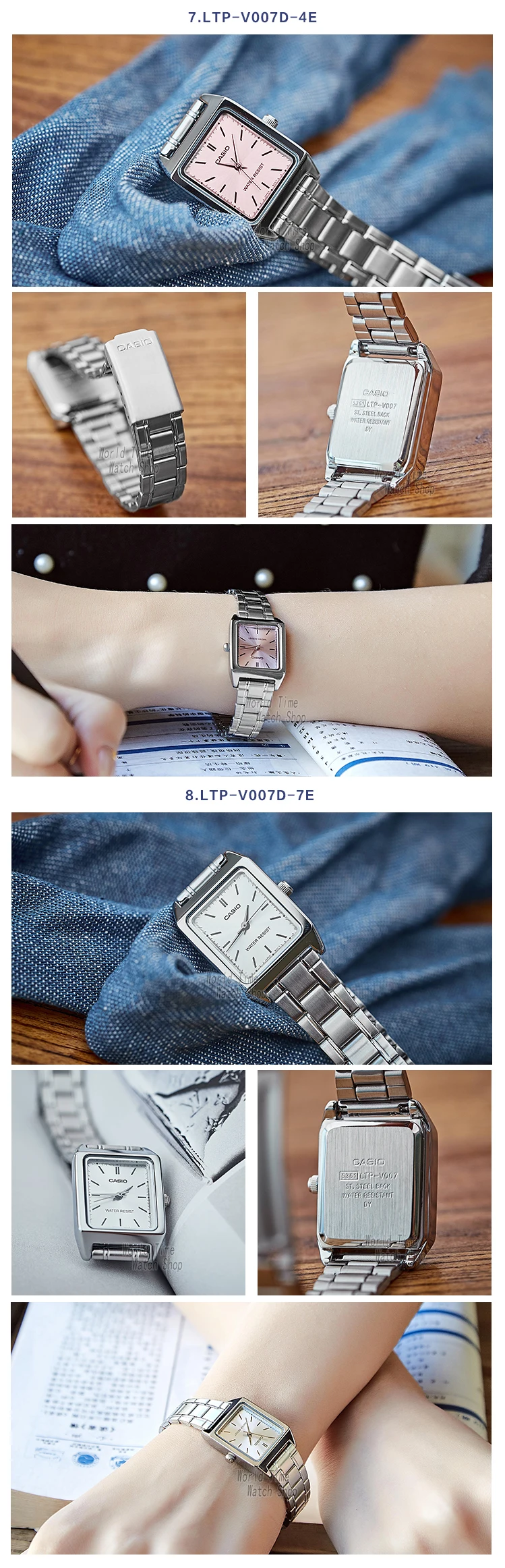 Casio Watch Women Watches Top Brand Luxury Set Waterproof Quartz Watch Women Ladies Watch Gifts Clock Sport Watch Reloj Mujer