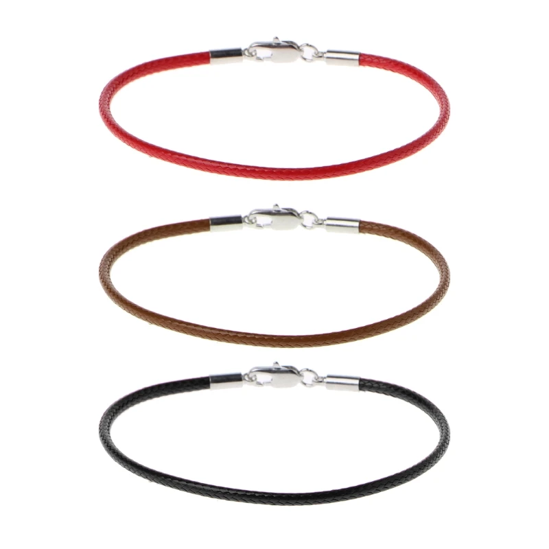 Lucky Simple Braided String Bracelets Kabbalah Bracelet Street Style Lobster Clasp Bracelet Charm DIY Jewelry Decoration Gifts