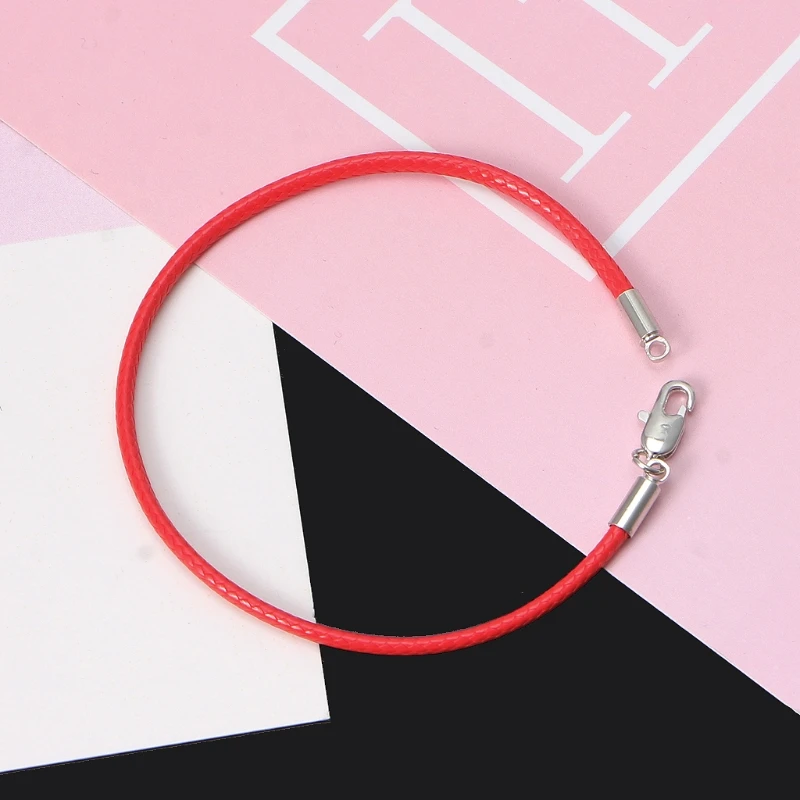 Lucky Simple Braided String Bracelets Kabbalah Bracelet Street Style Lobster Clasp Bracelet Charm DIY Jewelry Decoration Gifts