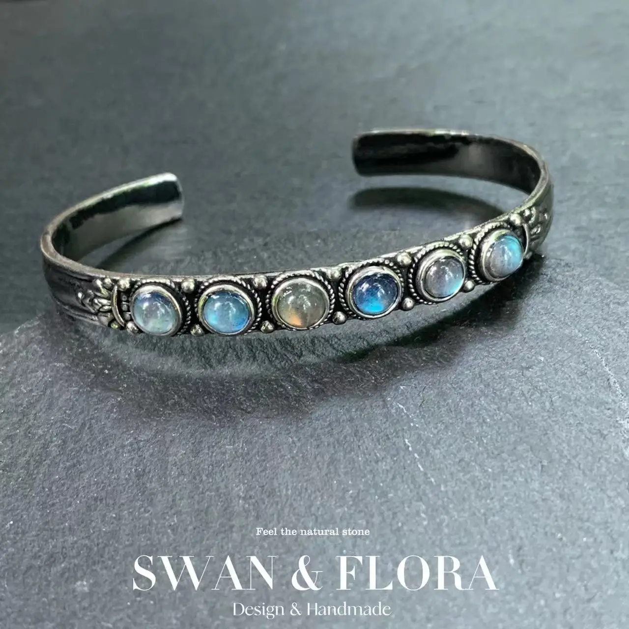 Natural Moonstone Bracelet Woman Man Wealthy Jewelry Luxury Elegant Romantic Simple Fine Jewelry