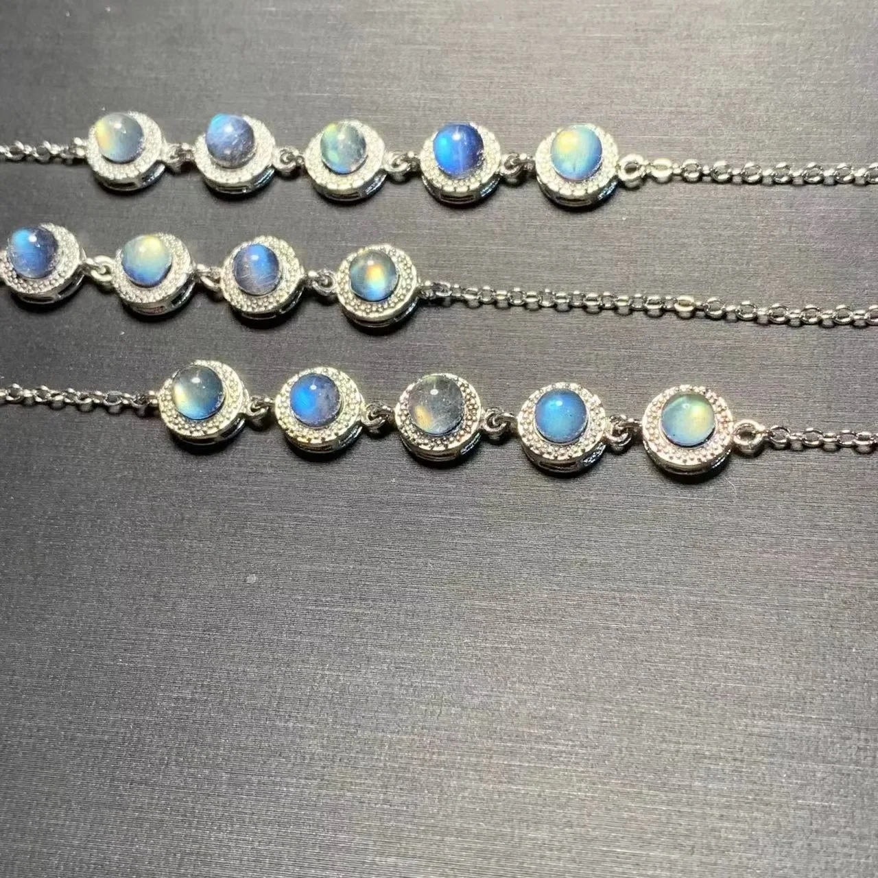 Natural Moonstone Bracelet Woman Man Wealthy Jewelry Luxury Elegant Romantic Simple Fine Jewelry