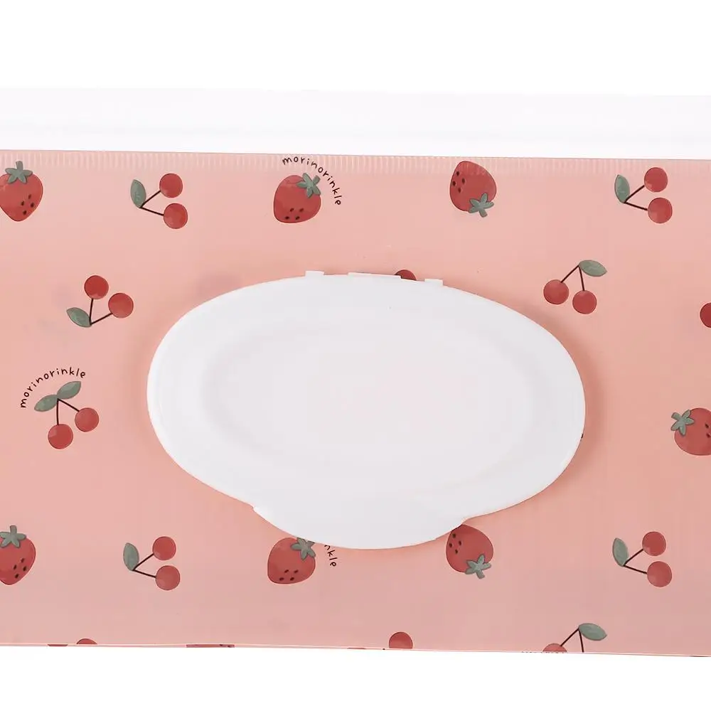 EVA Wet Wipes Bag Portable Baby Wipes Pouch Flip Cover Snap-Strap Holder Case Refillable Useful Tissue Box Stroller Accessories