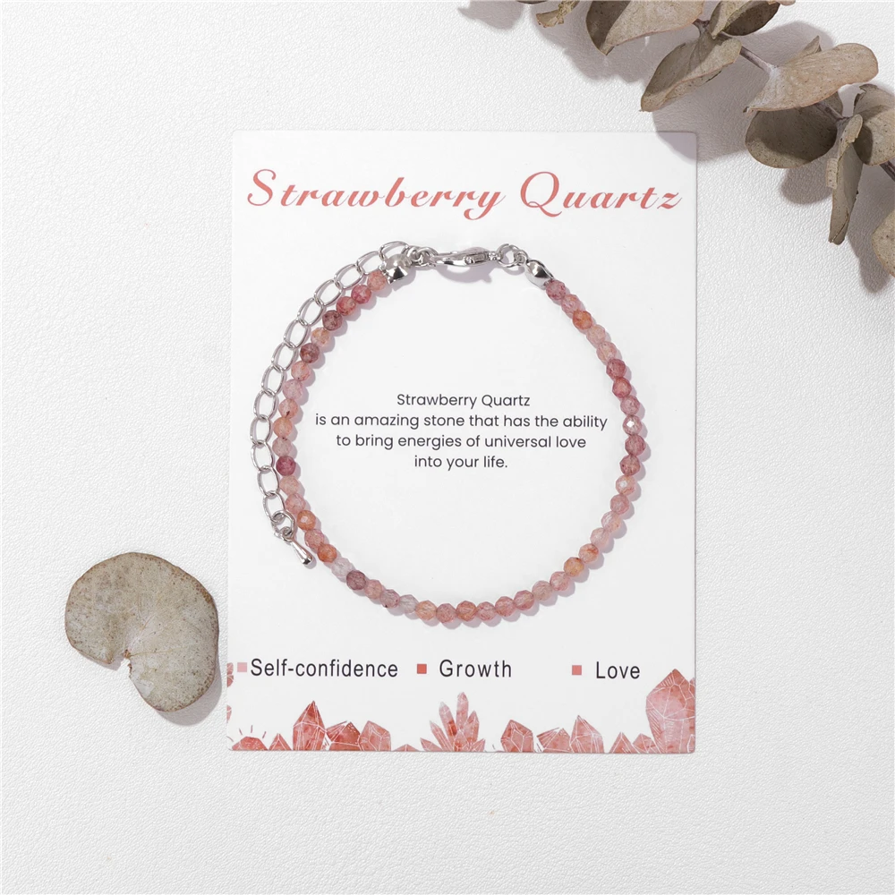 Natural Stone 3mm Faceted Beads Bracelet Obsidian Healing Energy Yoga Bracelet for Women Men Bracelet Adjustable Jewelry Gifts