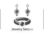 Lokaer Bohemia Style Stainless Steel Choker Necklace Bracelet Earrings Sets For Women Girls Black Crystal Chain Jewelry N21026