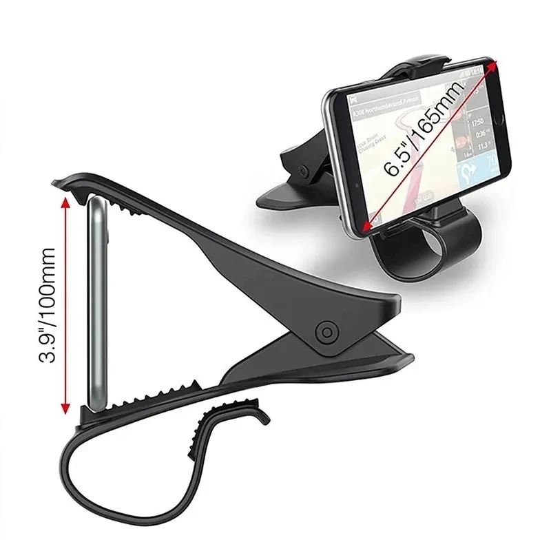 Universal Car Phone Holder GPS Navigation Dashboard Phone Holder For Mobile Phone Clip Fold Holder Mount Stand Bracket