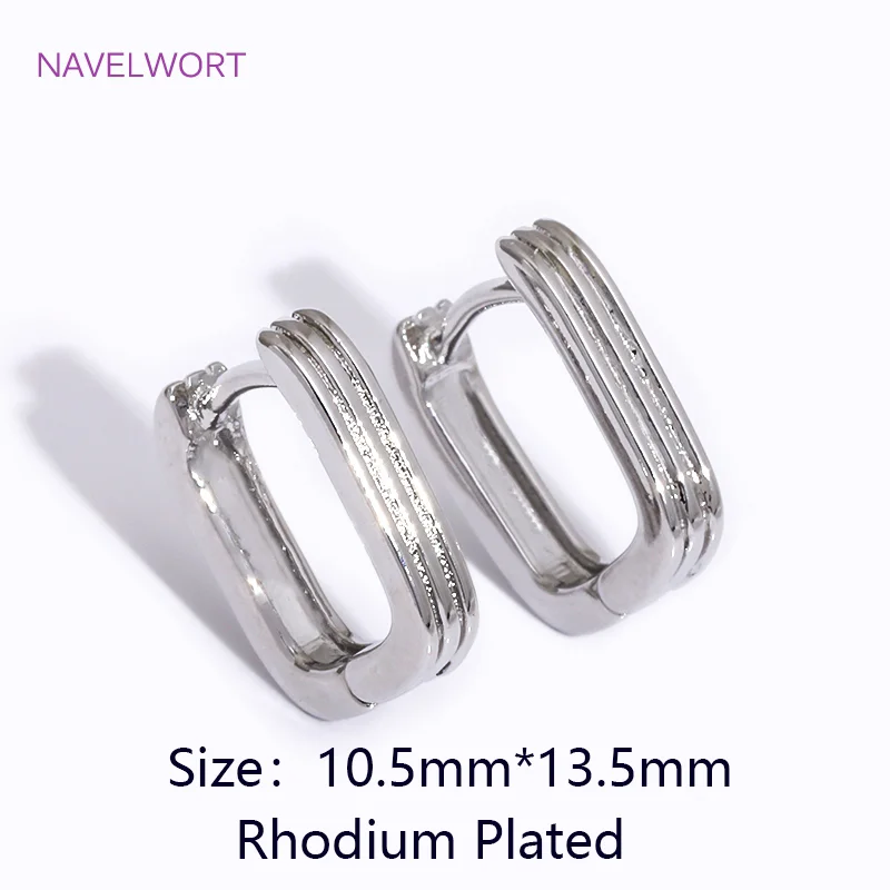 Trendy 18K Gold Plated Brass Geometric Hoop Earring Inlaid Zircon Twist Round Earring,Jewelry Party Gifts For Women Wholesale