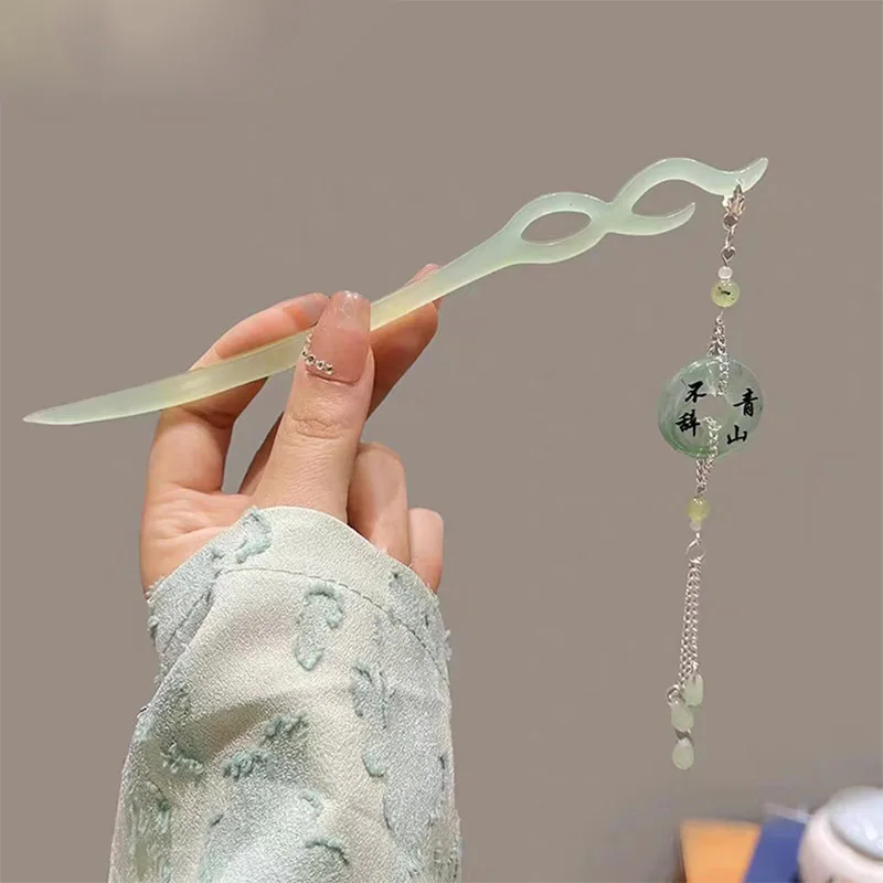 Vintage Butterfly Tassel Hairpin for Women Girl New Jewelry Gifts Headdress Hair Clip Chinese Hanfu Hair Sticks Accessories