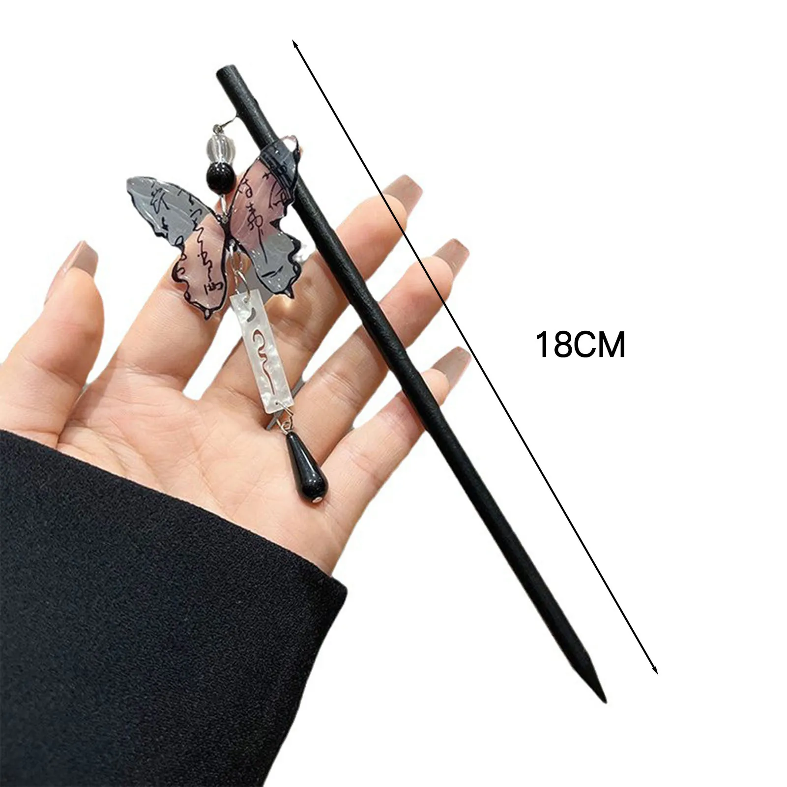 Vintage Butterfly Tassel Hairpin for Women Girl New Jewelry Gifts Headdress Hair Clip Chinese Hanfu Hair Sticks Accessories