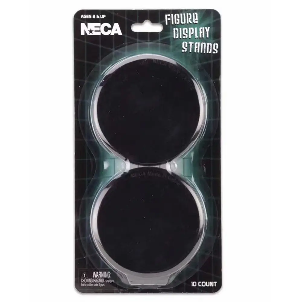 6 - 8" Inch Neca Stands Model Toy Plastic Model Display Base Clear/Black Transparent Action Figure Display Stands