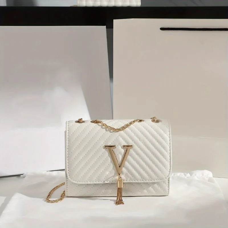 Embroidery Women Crossbody Bag Thread Luxury Handbag Shoulder Bags Brand Sequined Tassel Clutch Small Bag and Purse Party