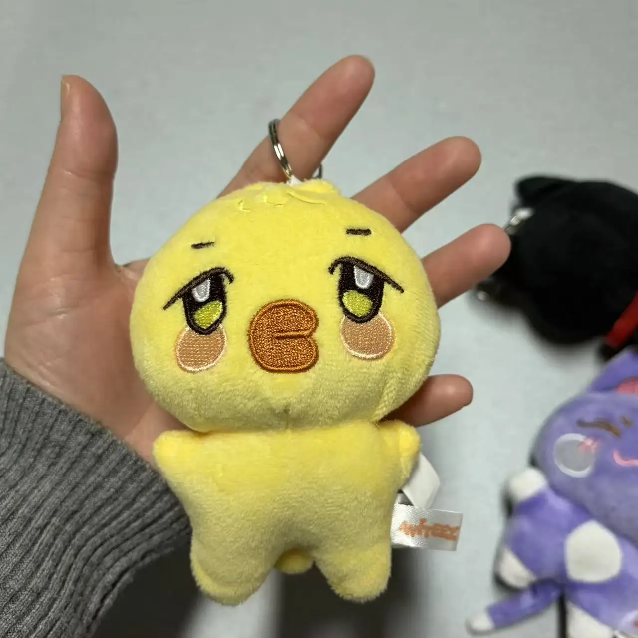 Kpop ATEEZzz Plush Pendant Keychain Aniteez Design Hongjoong Seonghwa Yunho Yeosang San Ming Wooyoung Jongho Accessories