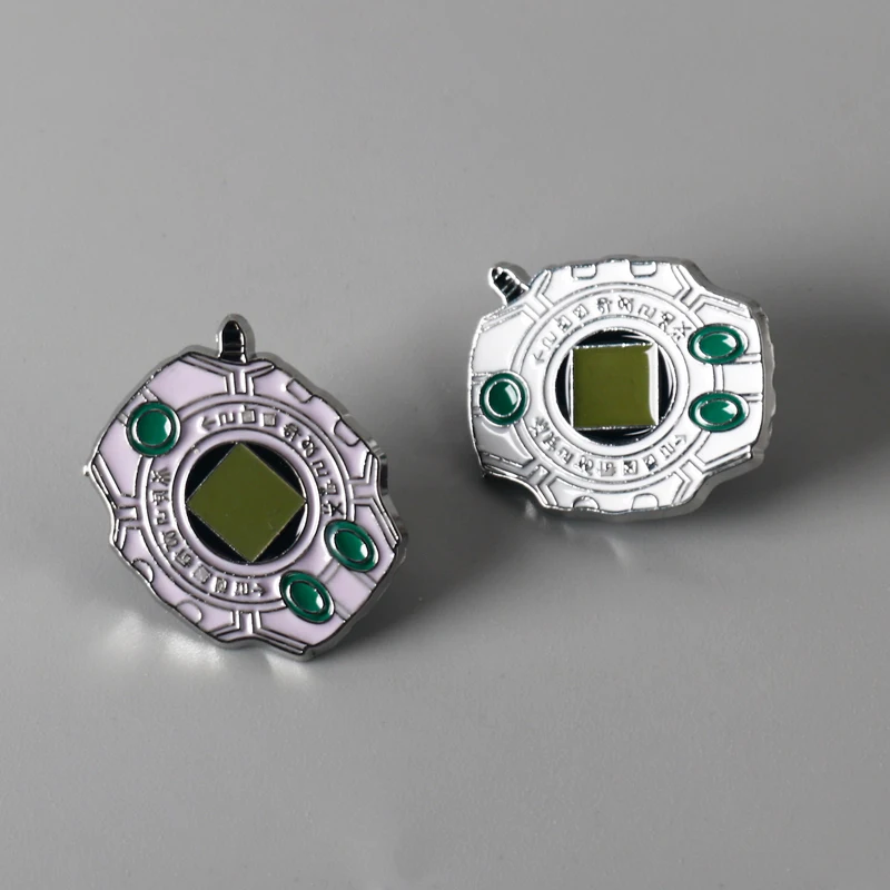 Anime Digital Monster Brooch Enamel Pins Digimon Adventure Emblems Badge Anime Accessories Jewelry Gifts