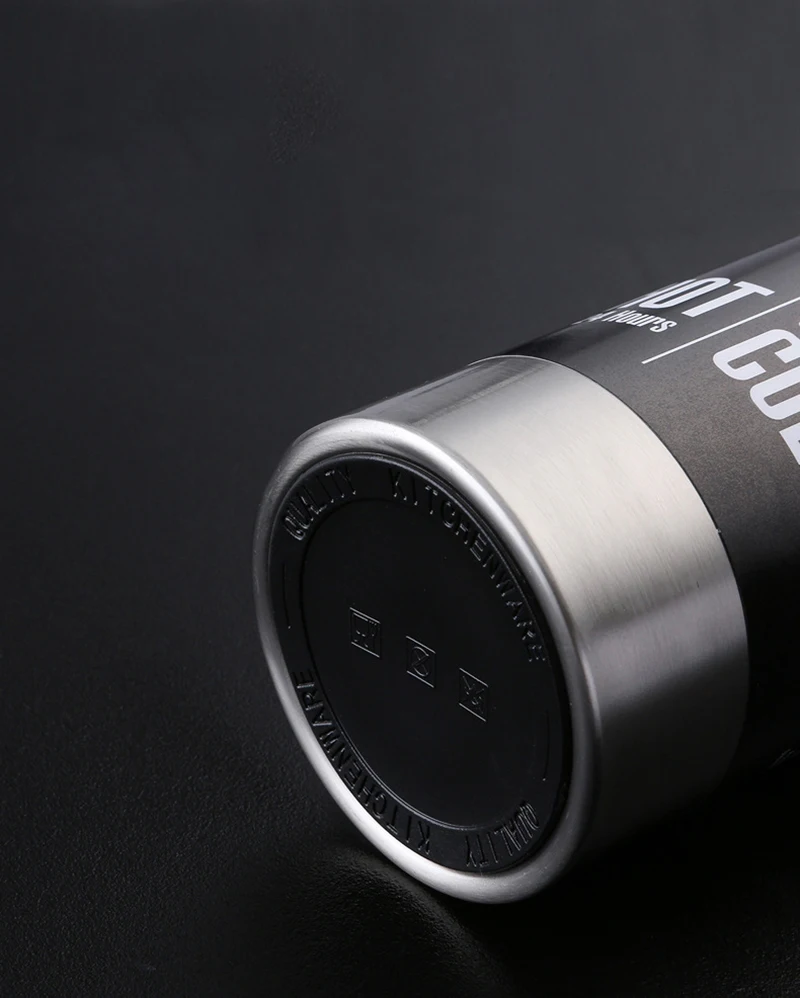 500/1000/1500ml Stainless Steel Thermos Large Capacity Vacuum Flask Portable Insulated Tumbler with Rope Thermo Bottle