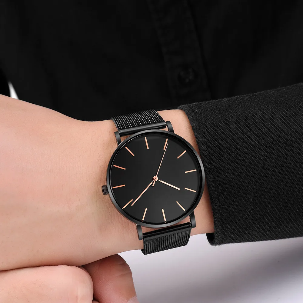 Top Brand Luxury Watches Women Fashion Stainless Steel Mesh Belt Quartz Wristwatch Simple Casual Ladies Clock Gift Montre Femme