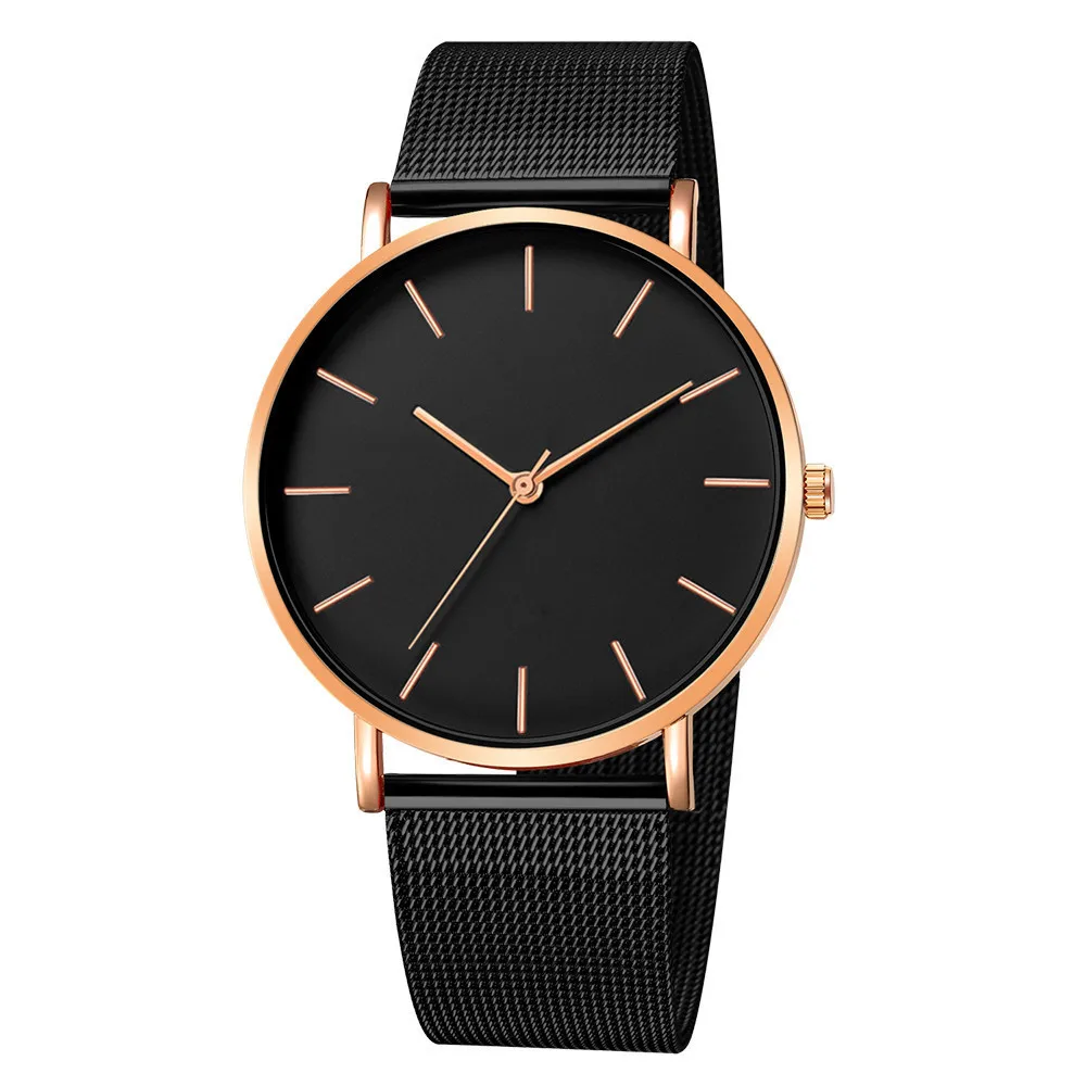 Top Brand Luxury Watches Women Fashion Stainless Steel Mesh Belt Quartz Wristwatch Simple Casual Ladies Clock Gift Montre Femme