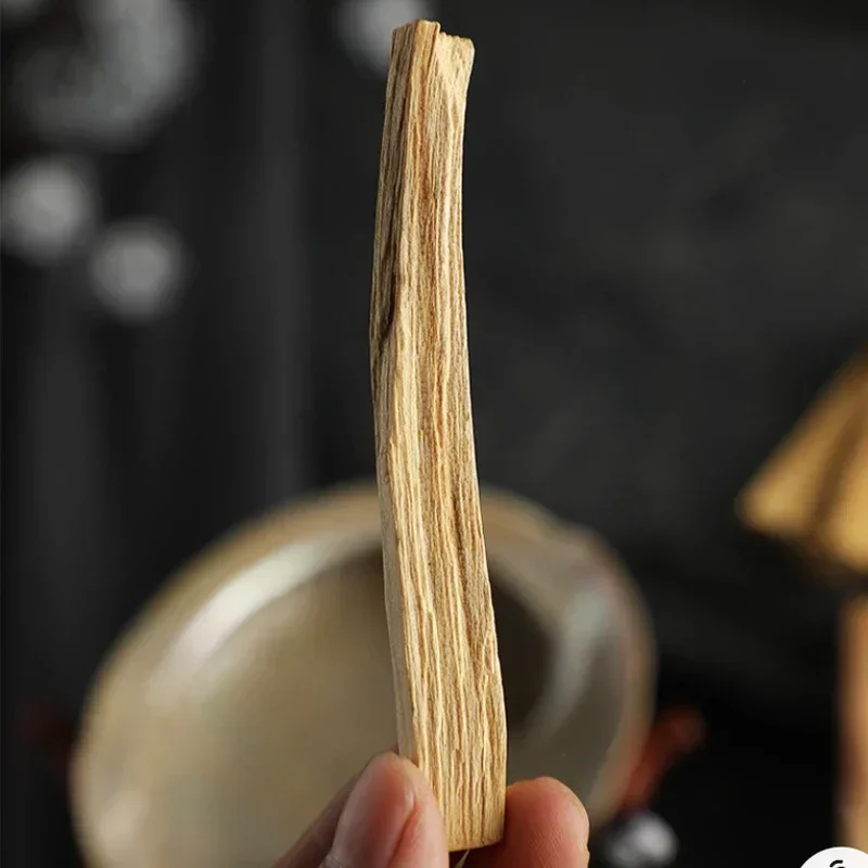 Palo Santo Natural Incense Sticks High Oil Content for Indoor Aromatherapy Refreshing Breath Meditation 10pcs