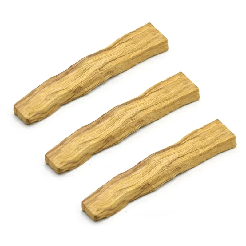 Palo Santo Natural Incense Sticks High Oil Content for Indoor Aromatherapy Refreshing Breath Meditation 10pcs