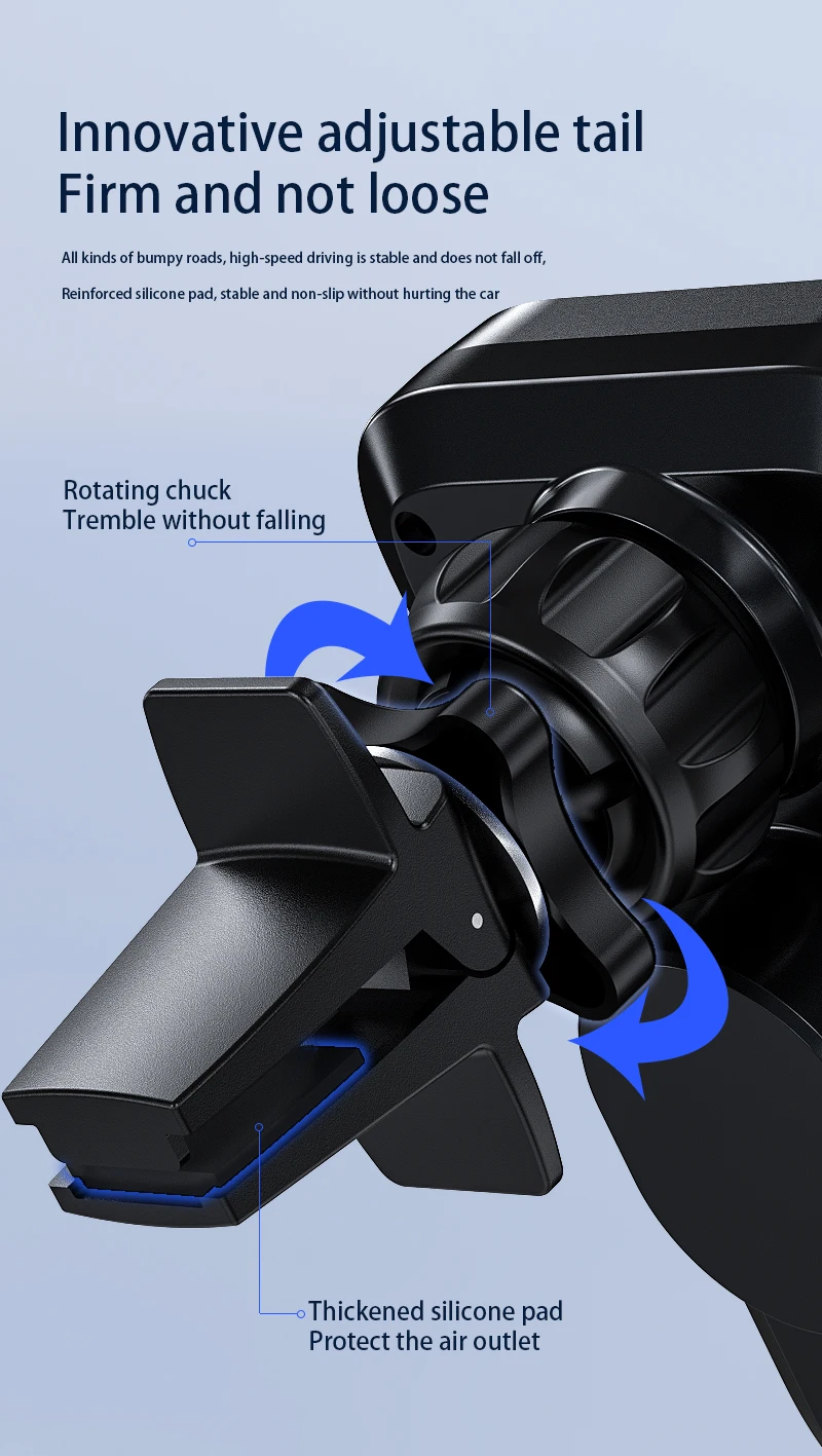 Wireless Car Charger Dual Coil Car Phone Holder Stand for Samsung Galaxy Z Flip 5 4 3 S22 S21 iPhone 14 13 Fast Charging Station