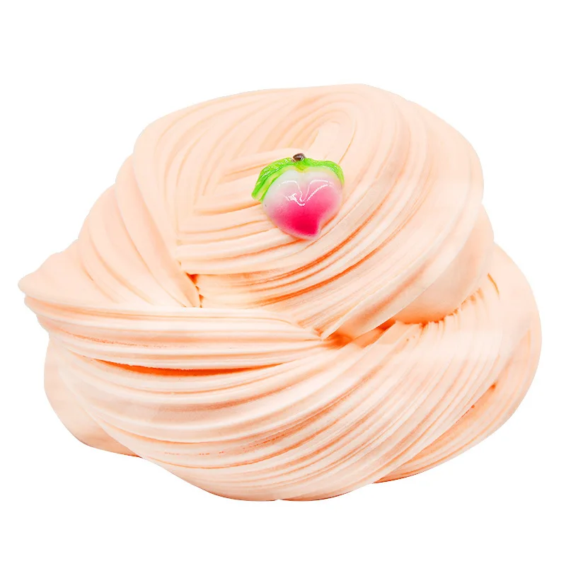 DIY Butter Slimes Fruit Set Toys Education Antistress Accessories Soft Charms Rainbow Clay Kawaii Slime Party Toy for Kids Gifts