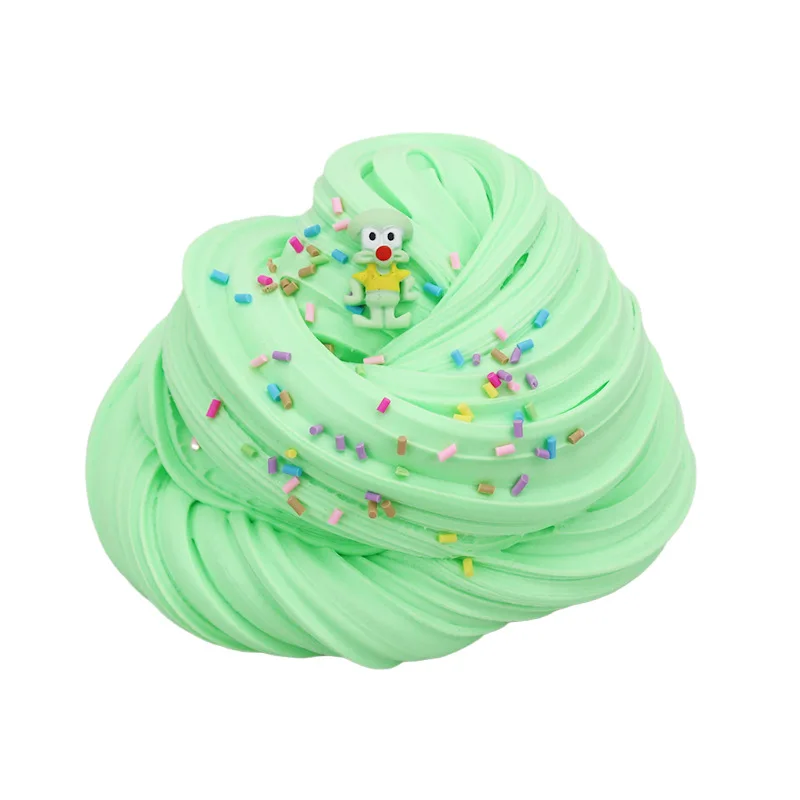 DIY Butter Slimes Fruit Set Toys Education Antistress Accessories Soft Charms Rainbow Clay Kawaii Slime Party Toy for Kids Gifts