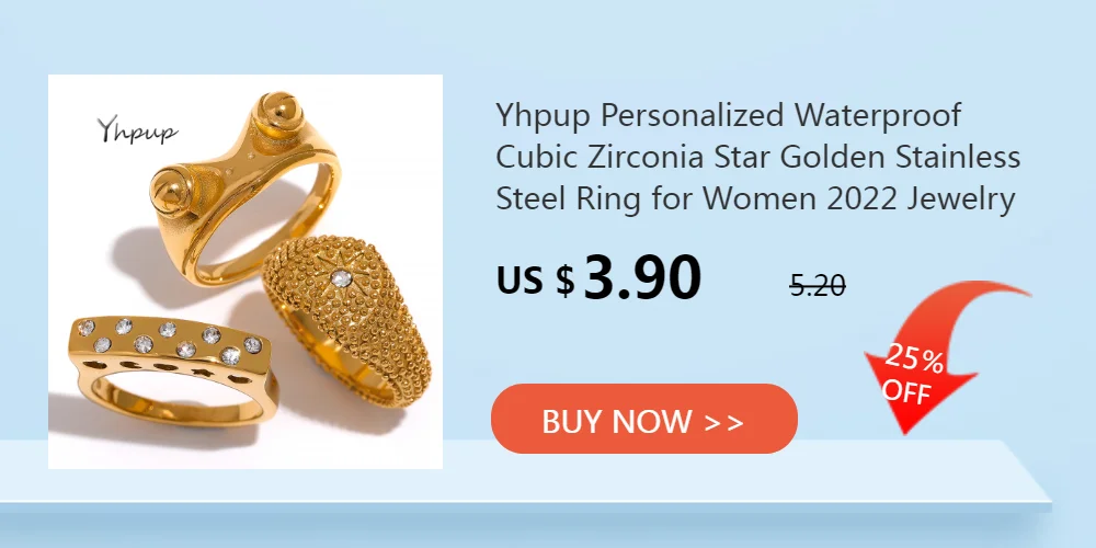 Yhpup Stainless Steel Unusual Earrings Statement Metal Golden Geometric Women Stud Charm Jewelry украшения бижутерия Gala Gift