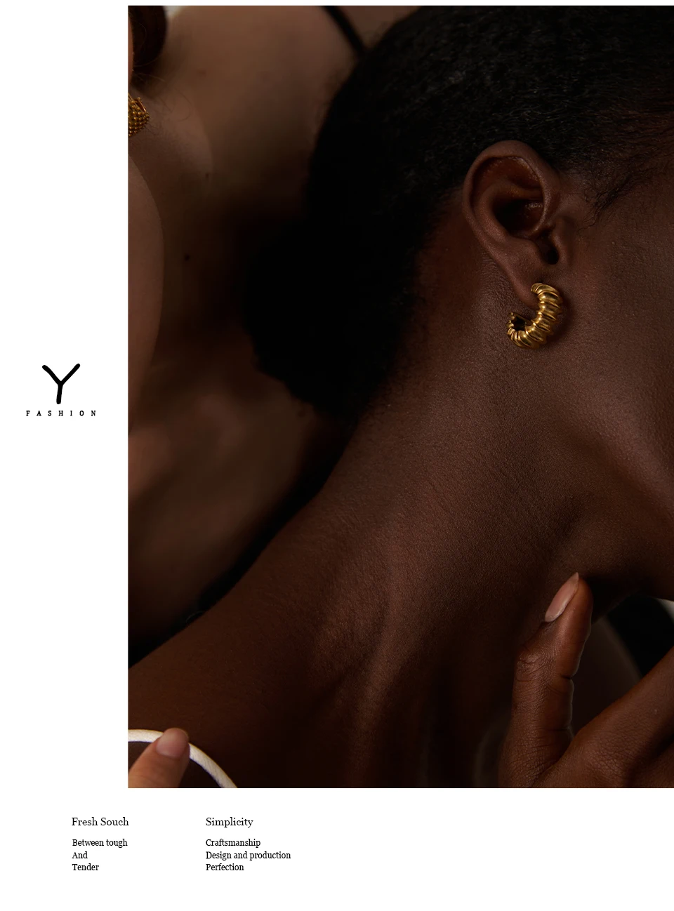Yhpup Stainless Steel Unusual Earrings Statement Metal Golden Geometric Women Stud Charm Jewelry украшения бижутерия Gala Gift