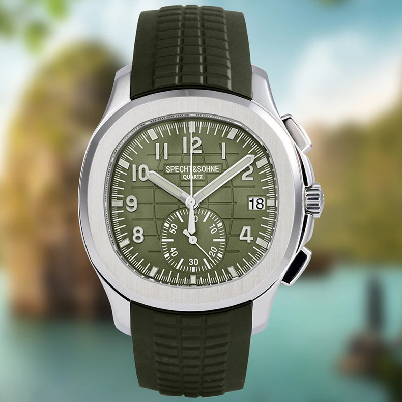 Mens Watches Top Brand Luxury Waterproof Luminous Hands Chronograph Wrist Watch Men Watch 2021 Sport Male Clock Military Watch