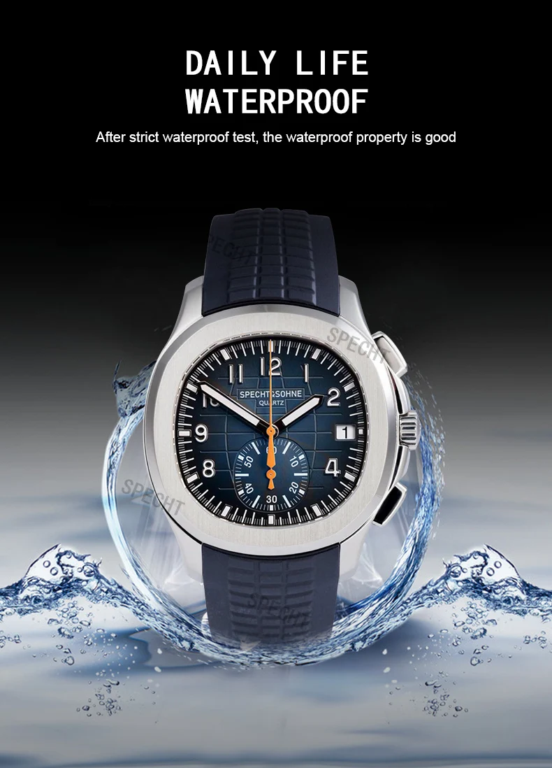 Mens Watches Top Brand Luxury Waterproof Luminous Hands Chronograph Wrist Watch Men Watch 2021 Sport Male Clock Military Watch