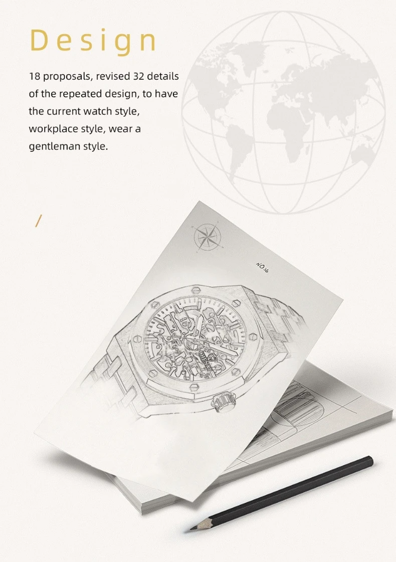 CHENXI Automatic Mens Watches Waterproof Business Stainless Steel Sport Mens Watches Top Brand Mechanical Tourbillon Wrist Watch