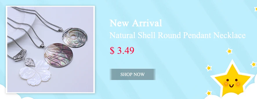 Natural Mother of Pearl Shell Round Pendant Exquisite Handmade Crafts Making Necklace Bracelet Accessories Jewelry For Women