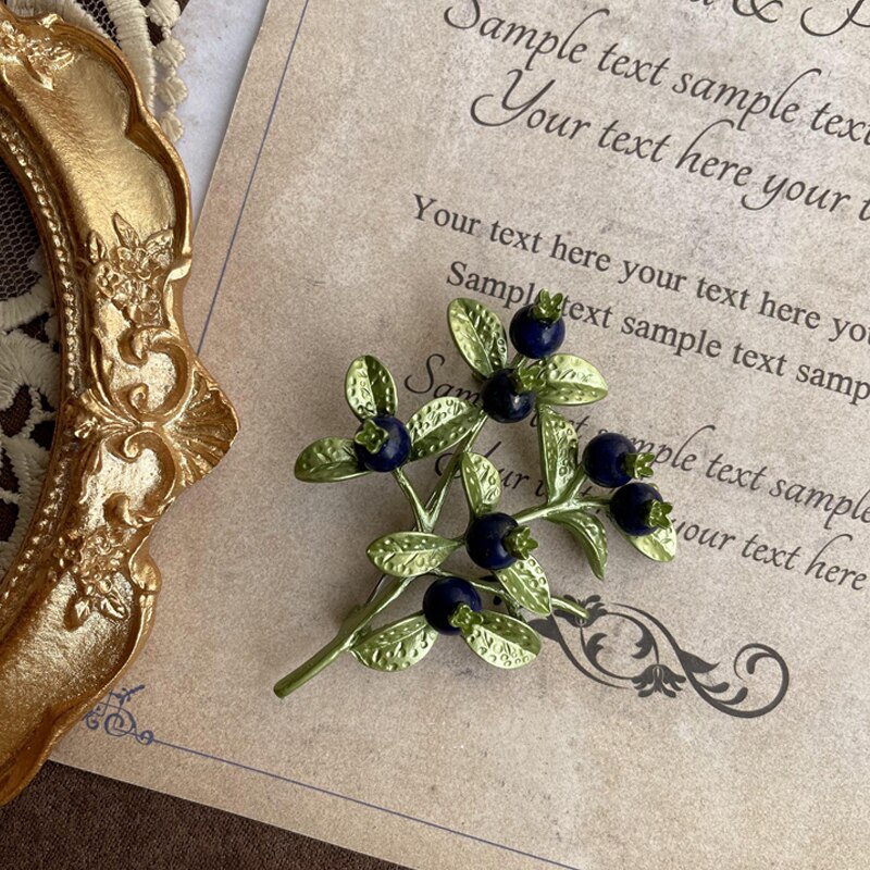 SHMIK Exquisite Women Vintage Enamel Leave Flower Brooches Pins Elegant High Quality Wedding Party Jewelry Badges Creative Pin