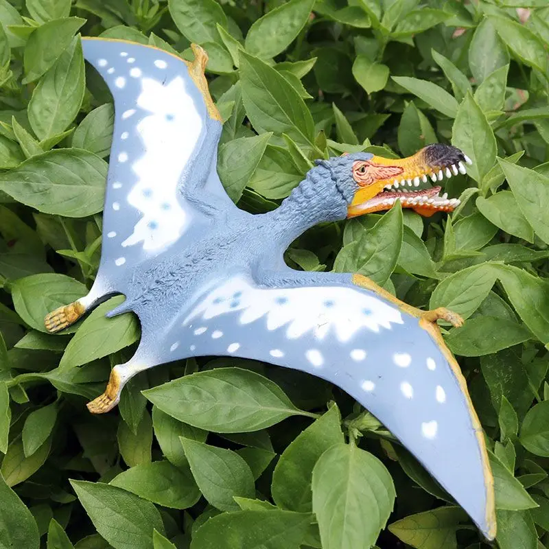 Oenux Classic Jurassic Dinosaur Brinquedo Quetzalcoatlus Ljahjas Pterodactyl Action Figures AnimalS Model PVC Collection Kid Toy
