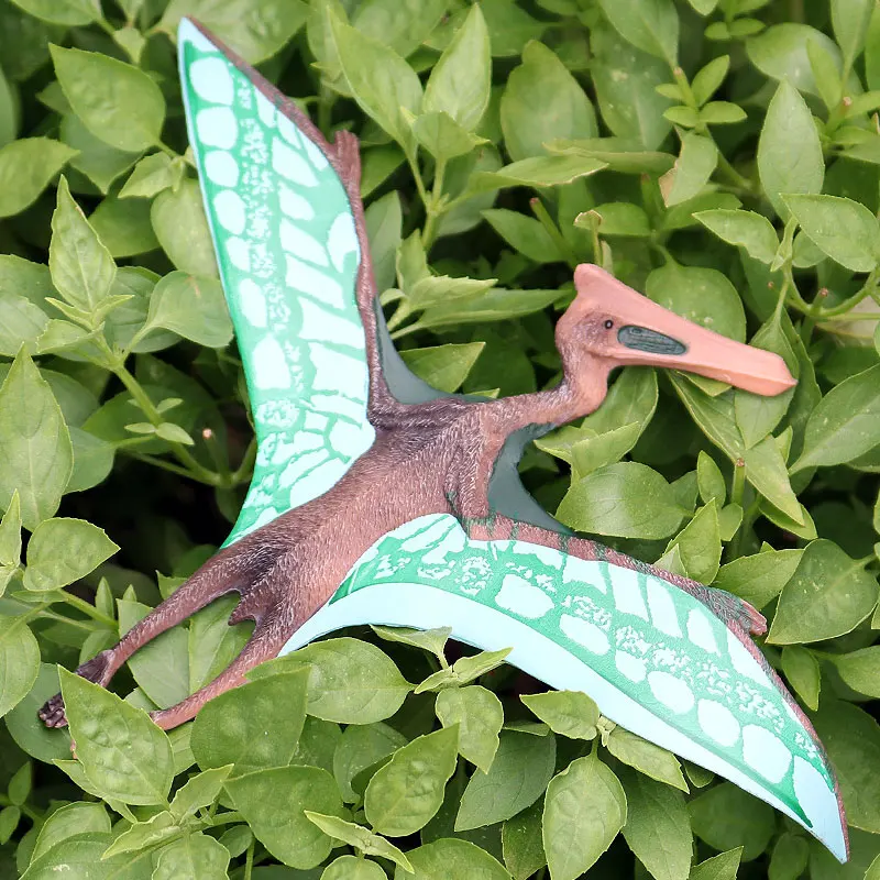 Oenux Classic Jurassic Dinosaur Brinquedo Quetzalcoatlus Ljahjas Pterodactyl Action Figures AnimalS Model PVC Collection Kid Toy