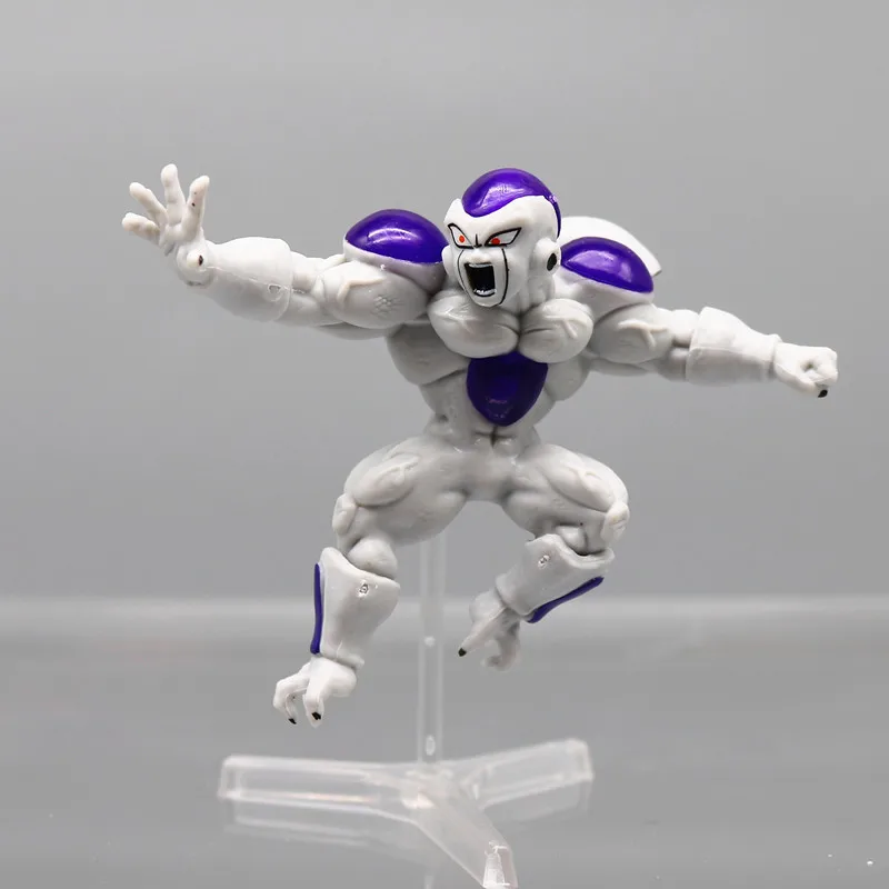 Hot 8pcs Dragon Ball Z Frieza Freezer Anime Figures Figurine Pvc Statue Model Doll Collection Decoration toys