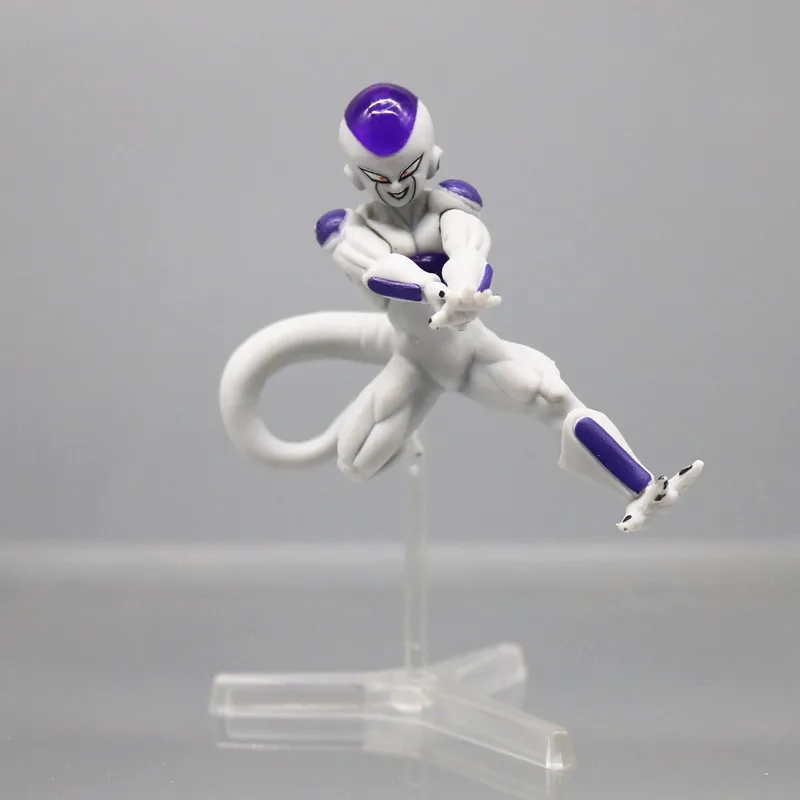 Hot 8pcs Dragon Ball Z Frieza Freezer Anime Figures Figurine Pvc Statue Model Doll Collection Decoration toys