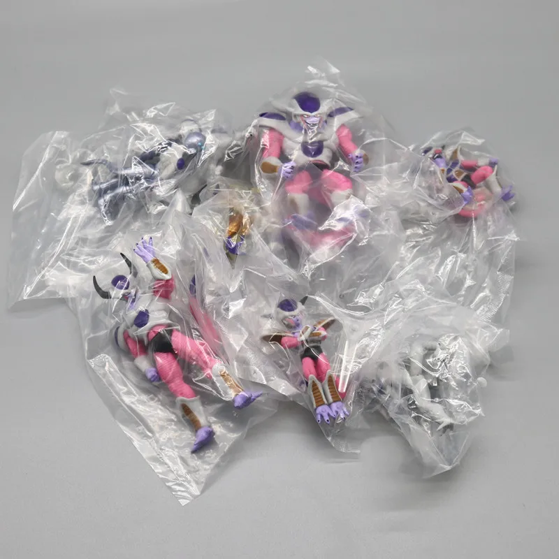 Hot 8pcs Dragon Ball Z Frieza Freezer Anime Figures Figurine Pvc Statue Model Doll Collection Decoration toys