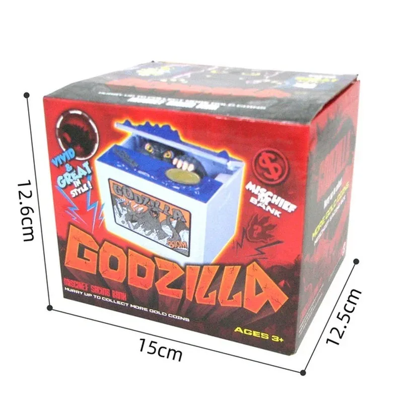 Godzilla Piggy Bank Piggy Bank for Money Box Coin Box Originality Toys Money Banks Money Boxes Home Decor Gifts