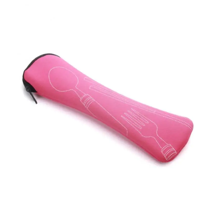 1PC Portable Cutlery Bag Cutlery Bag Cutlery Bag Travel Packaging Storage Box Cutlery Picnic Fork Spoon Bag