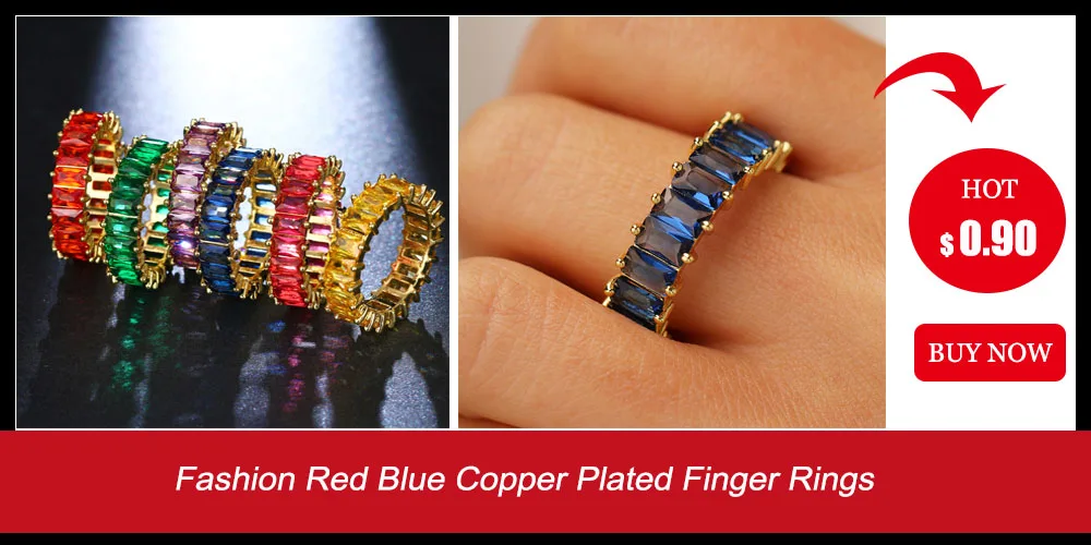 Ekopdee Luxury Band Zircon Rings For Women Eternity Promise CZ Crystal Finger Ring Engagement Wedding Jewelry Hot Sale Love Gift