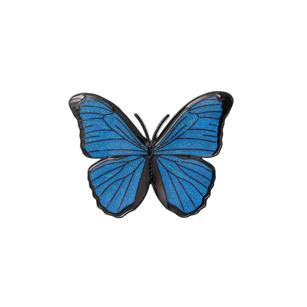 Fashion Pearl and Rhinestone Brooches for Women Baroque Trendy Butterfly Pins Clothes Accessories Wedding Gifts