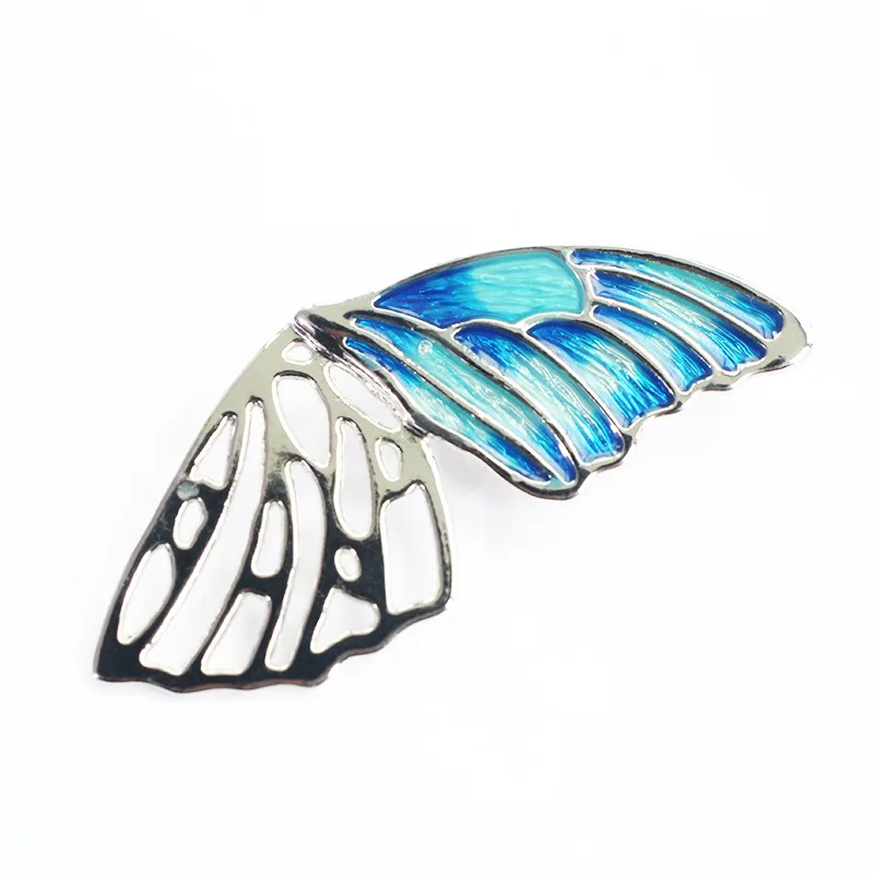 Fashion Pearl and Rhinestone Brooches for Women Baroque Trendy Butterfly Pins Clothes Accessories Wedding Gifts