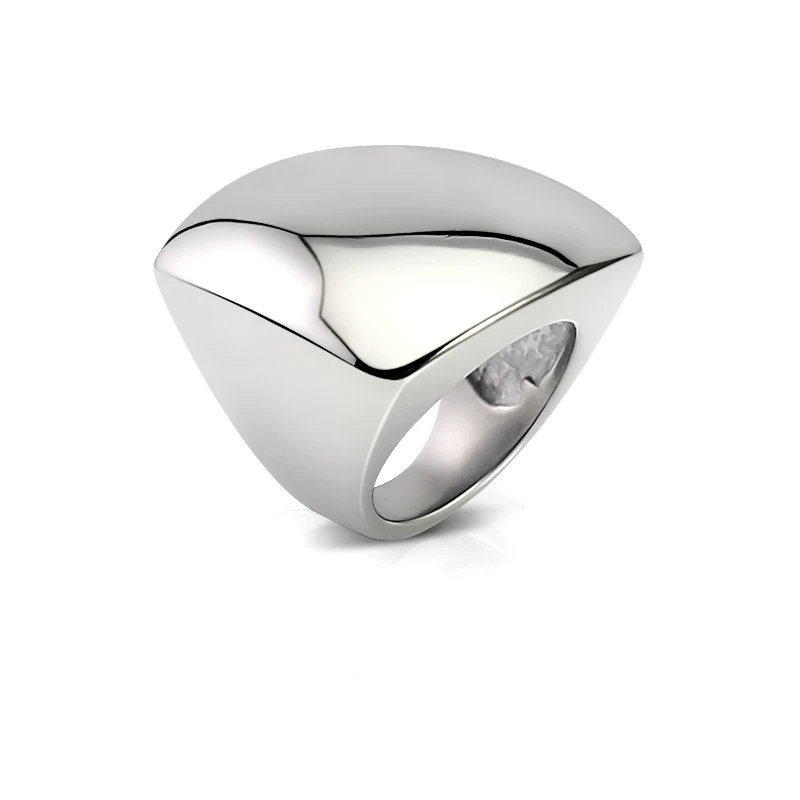 New Luxury Big gold ring girls fashion items sliver ring gold and gun color plating vintage ring men Wedding Party Jewelry Gifts