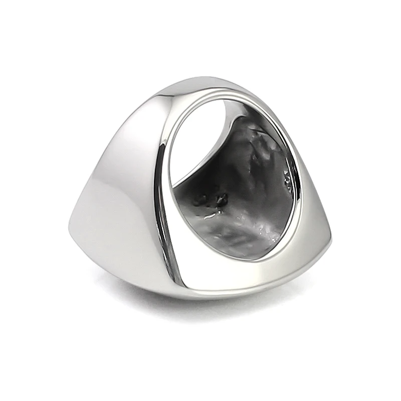 New Luxury Big gold ring girls fashion items sliver ring gold and gun color plating vintage ring men Wedding Party Jewelry Gifts