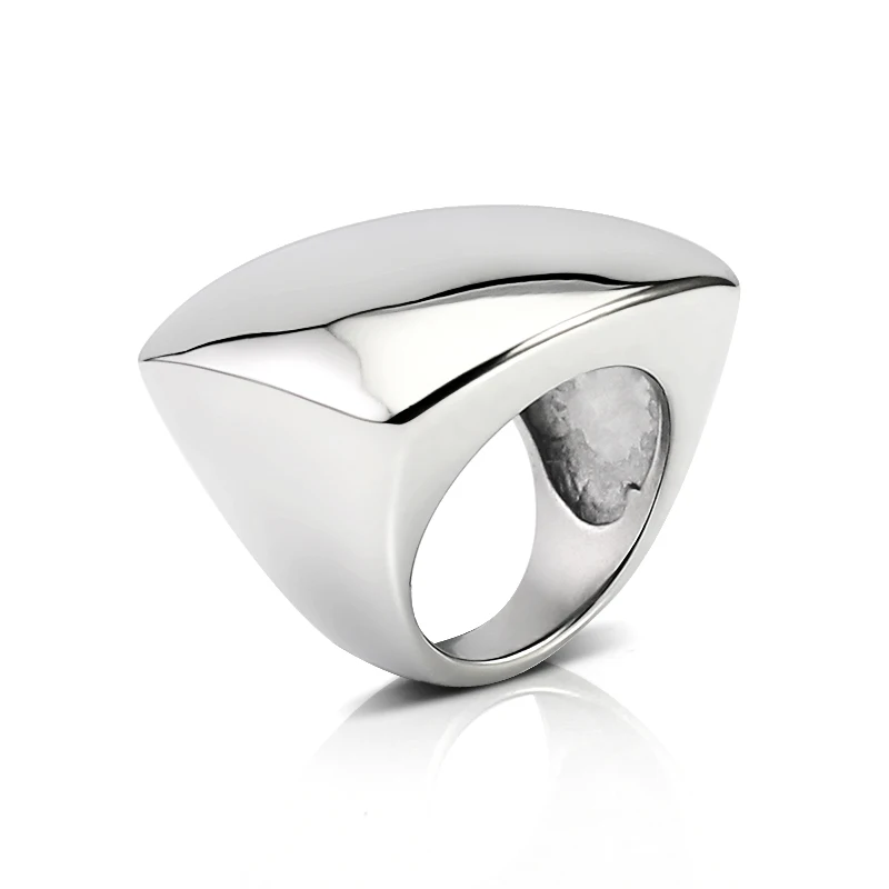 New Luxury Big gold ring girls fashion items sliver ring gold and gun color plating vintage ring men Wedding Party Jewelry Gifts