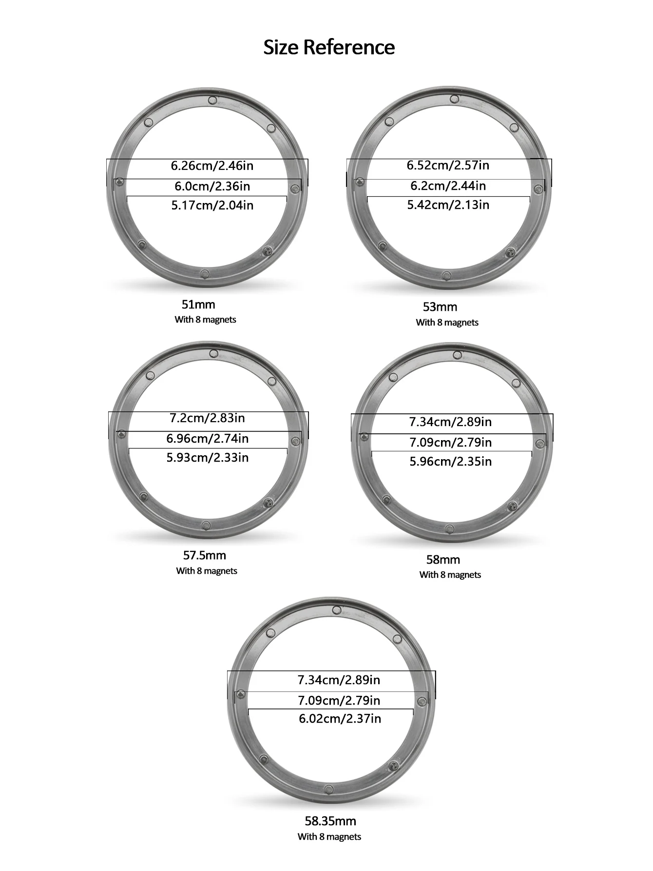 51/53/57.5/58/58.35mm Stainless Steel Intelligent Dosing Ring Brewing Bowl Coffee Powder For Espresso Barista Funnel Portafilter