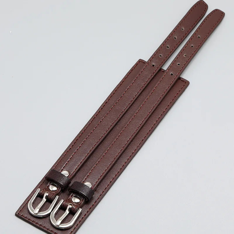 Fashion male Genuine Leather bracelet Friendship Big Wide Bracelet for Men high quality Buckle adjustable Vintage Punk Jewelry