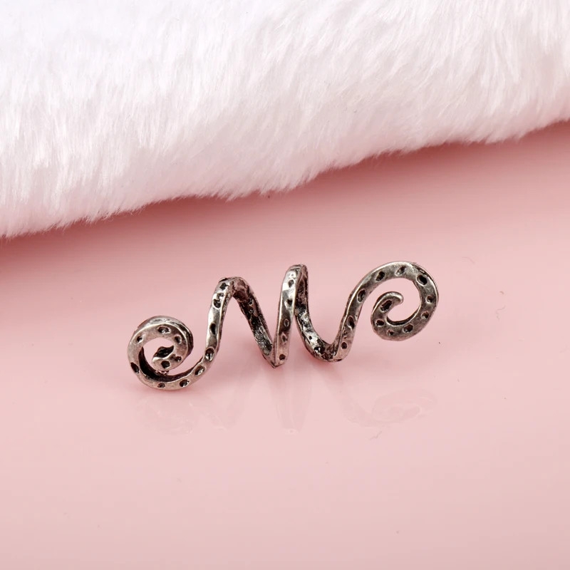 Viking Spiral Charms Beads for Hair Braids for Beard Hair Beads Jewelry Vintage Women Girl Hairpin Hair Clips Accessories-15