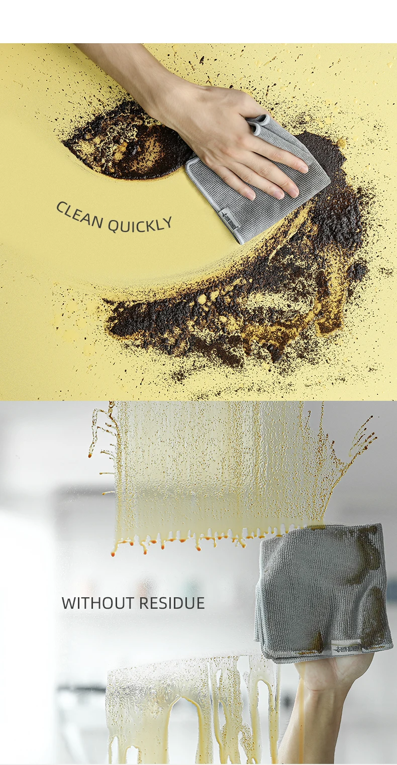 MHW-3BOMBER Coffee Bar Square Towels Barista Cleaning Cloths Professional Espresso Maker Tools Home Kitchen Accessories